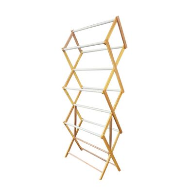 Tendal de Ropa de Madera Plegable PVC