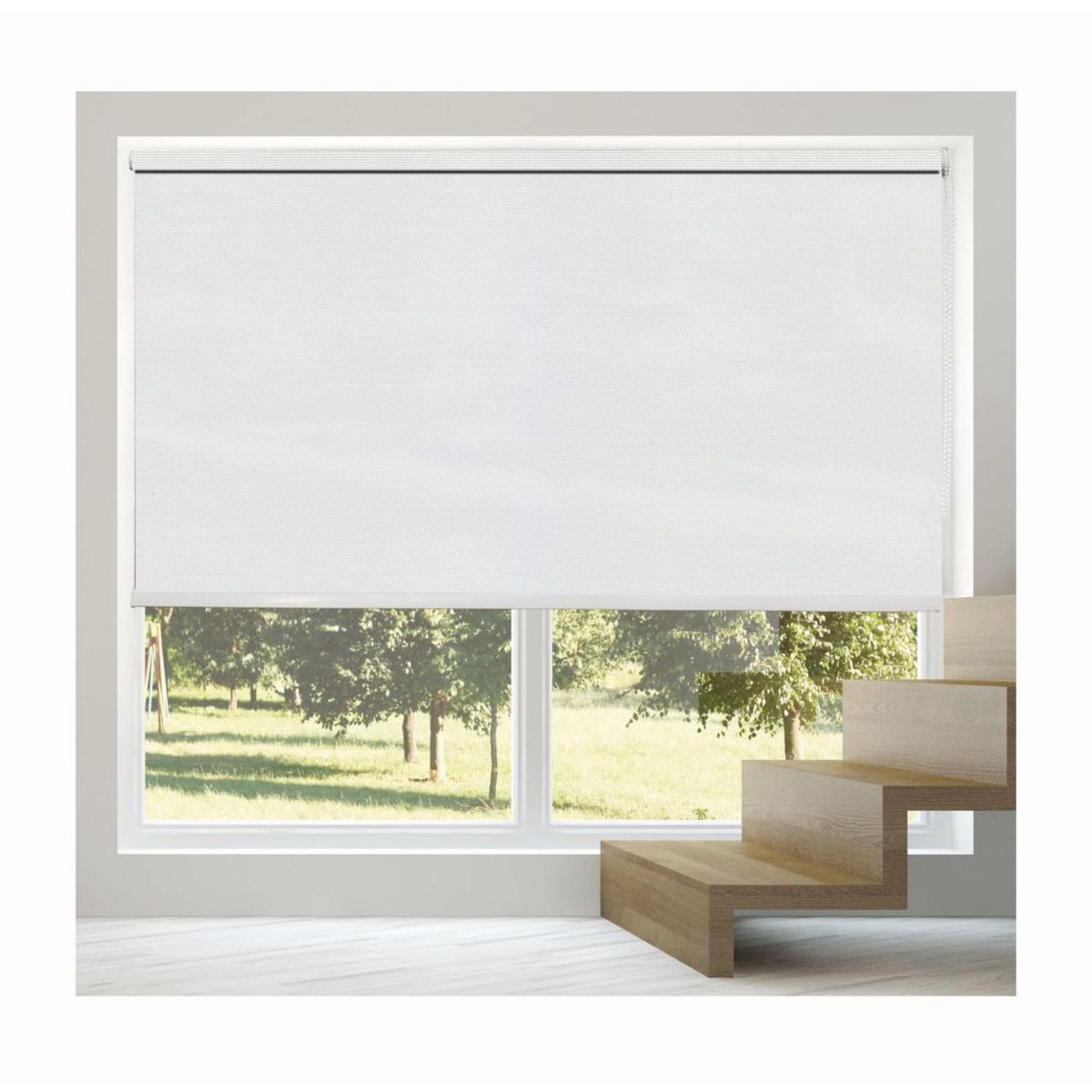 PLASTILISTO - Cortina Roller Blackout Ivory 120x160cm