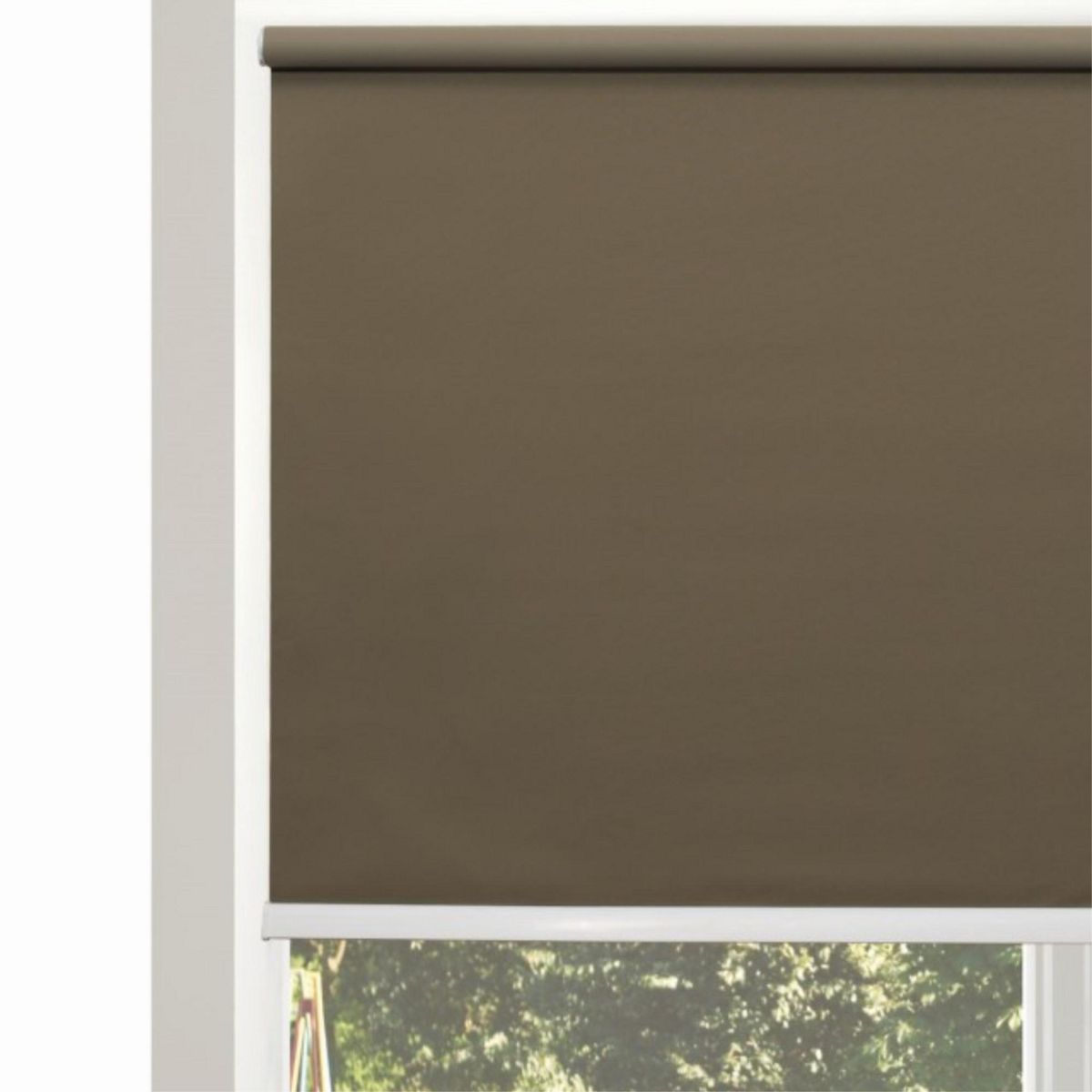 PLASTILISTO - Cortina Roller Blackout 160x160cm Café