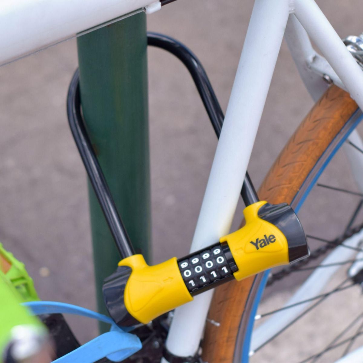 YALE - Candado con Clave para Bicicleta y Moto Yale