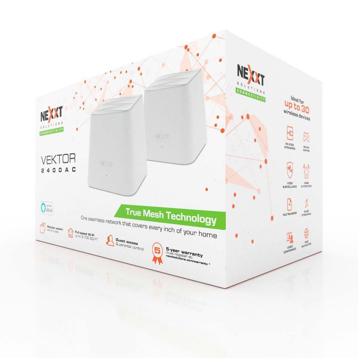  - Mesh AC1200Mbps 2 Nodes Vektor2400-AC