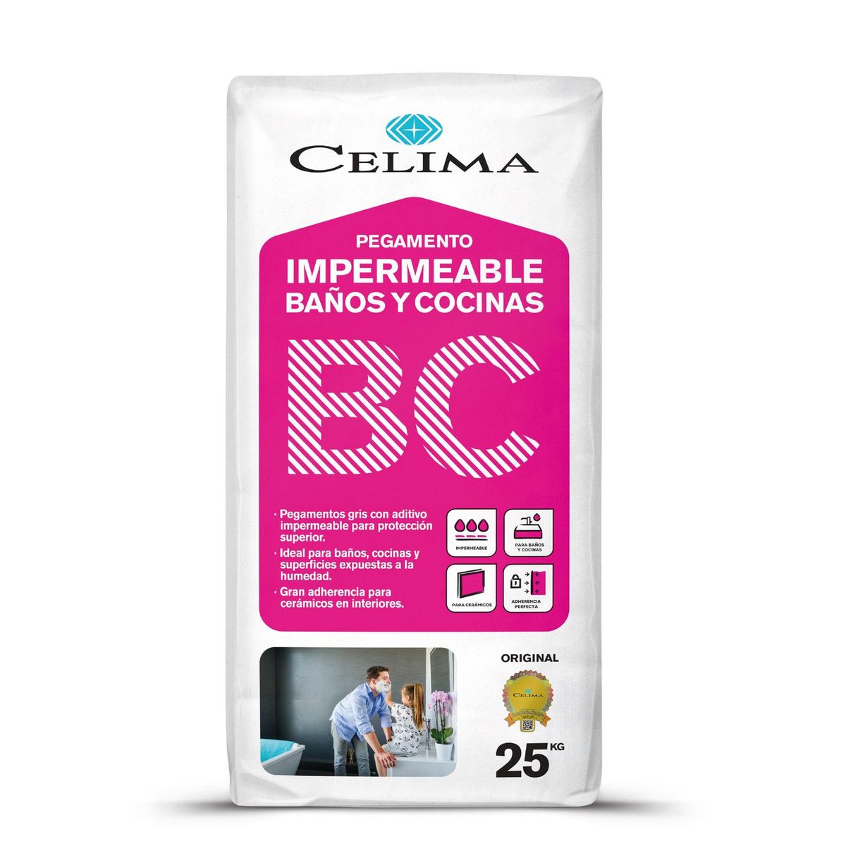 GENERICO - Pegamento Impermeable 25kg