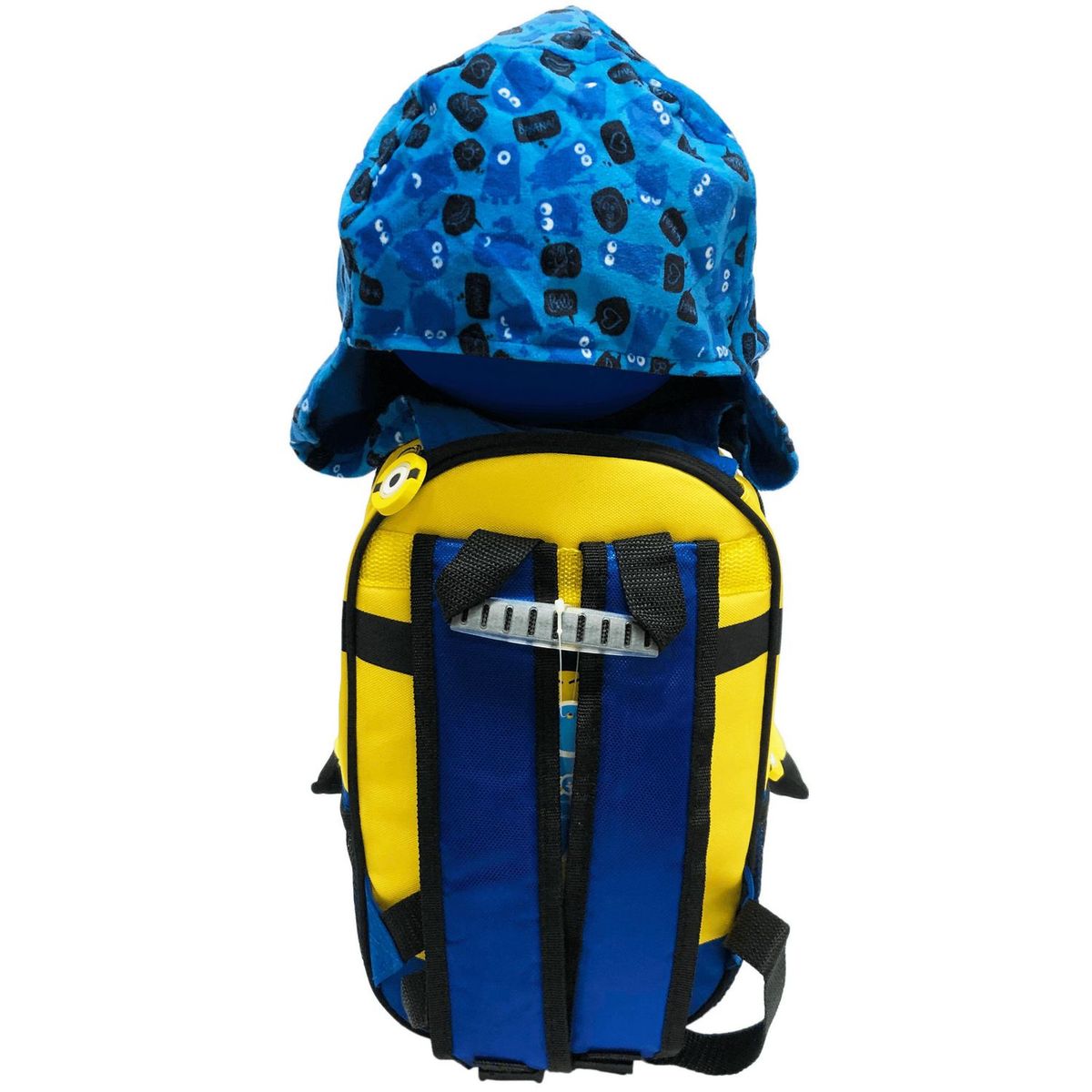 SCOOL - Mini Mochila Premium Minions 3D con Capucha