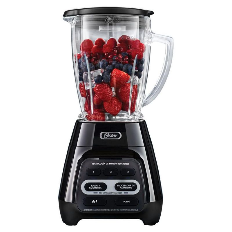 OSTER - Licuadora Oster 1.5L 3 Velocidades 600W Negra