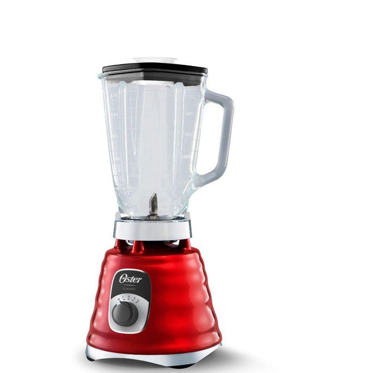 OSTER - Licuadora Oster 1.25L 3 Velocidades 700W Roja