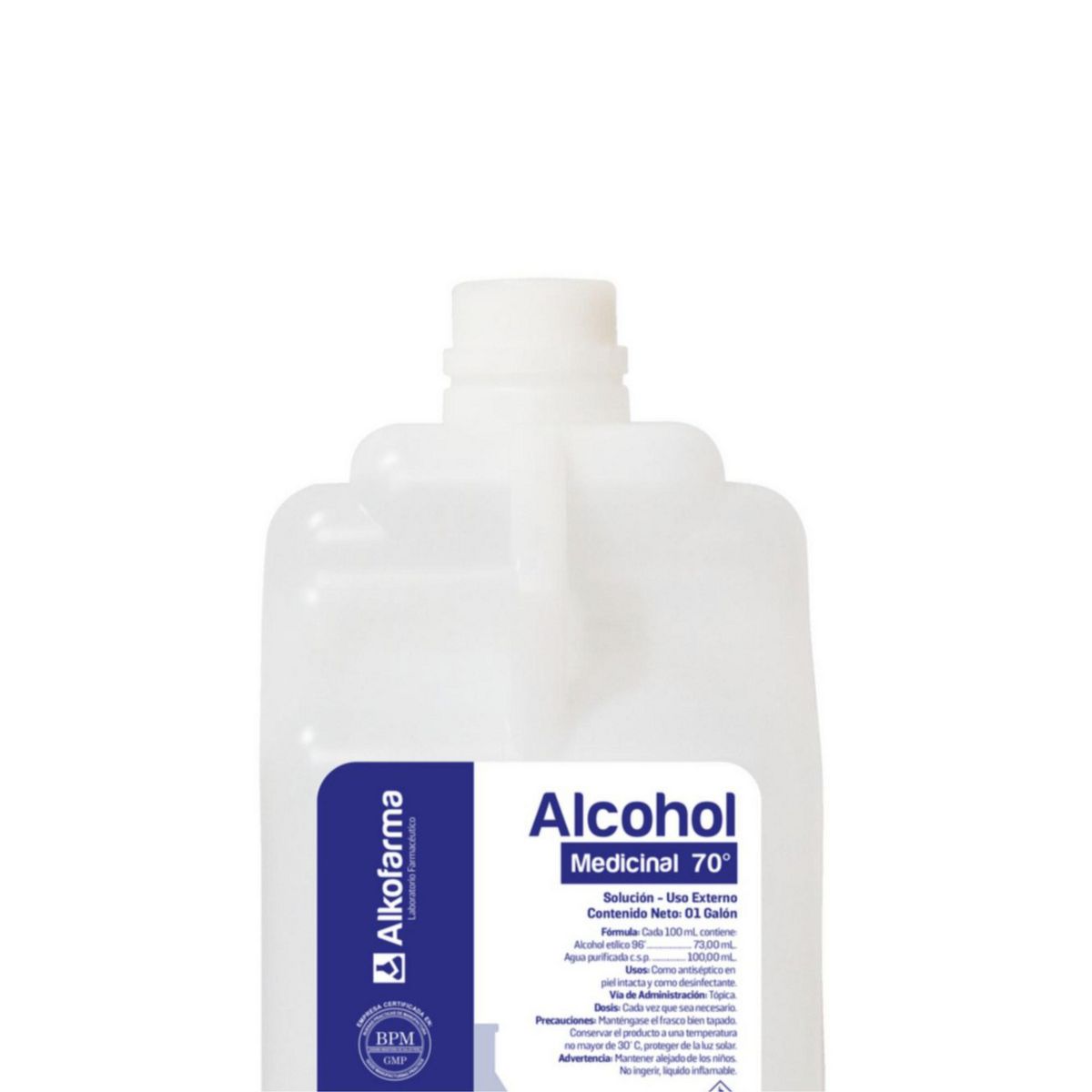 GENERICO - Alcohol Medicinal 70° Alkofarma 3.8Lt