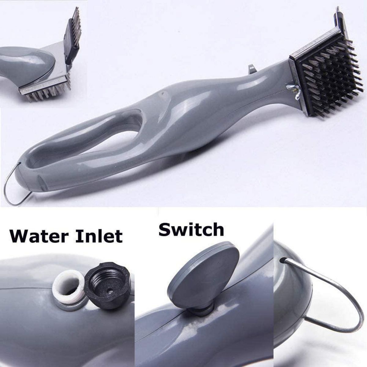 MR BEEF - Cepillo para Parrilla Vapor 5x37cm