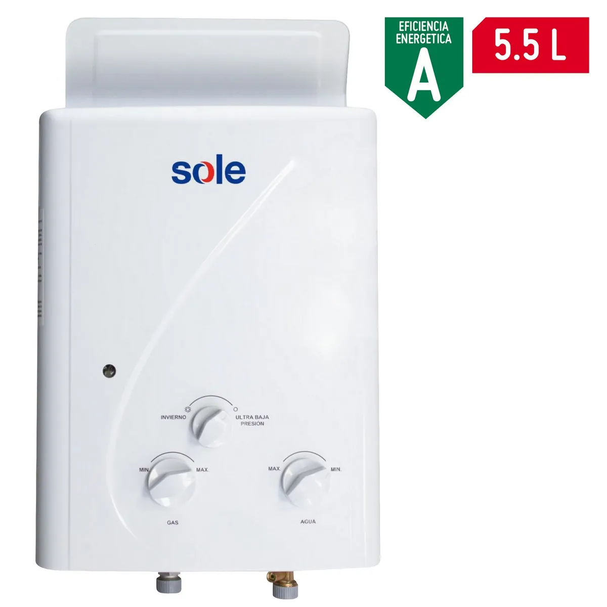 SOLE - Terma a Gas Sole GLP 5.5 litros Tiro Natural