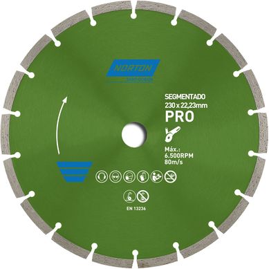 Disco de Corte Segmentado 230 x 22.23 mm