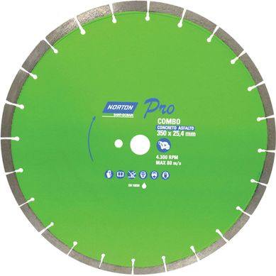 Disco de Corte Diamantado 350 x 25.4 mm