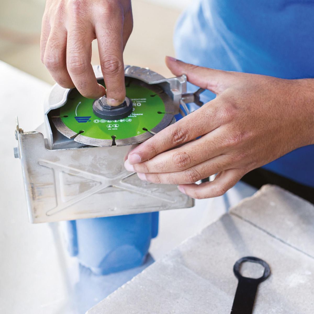 NORTON - Disco de Corte Diamantado para cerámica 115 x 22.23 mm Norton