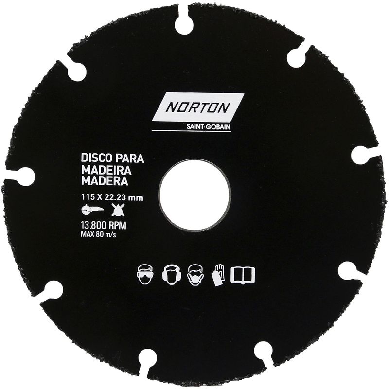 NORTON - Disco de Corte Madera 4-1/2"