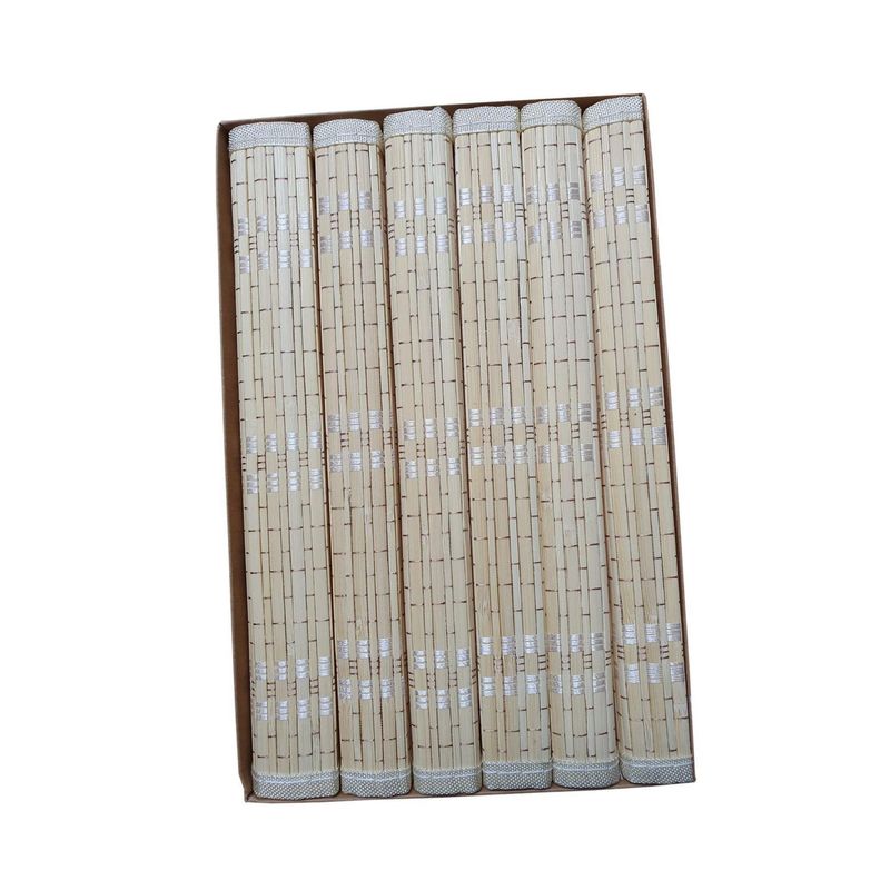  - Set Individual Bambú x6 Surtido