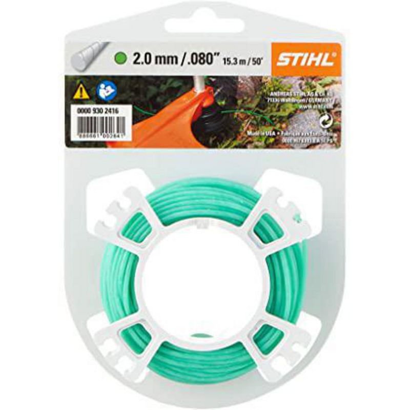 STIHL - Hilo Corte Verde Nylon 2.0mm x 14m