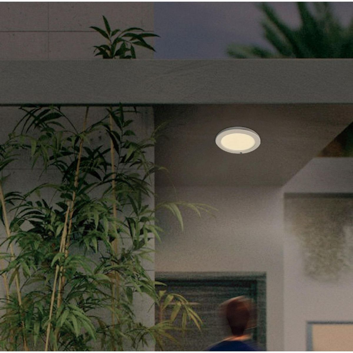 LUMICENTER - Downlight Led con Sensor 18W Luz Cálida