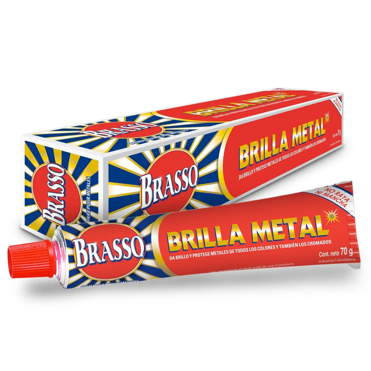 BRASSO - Abrillantador Brillametal 70 ml.