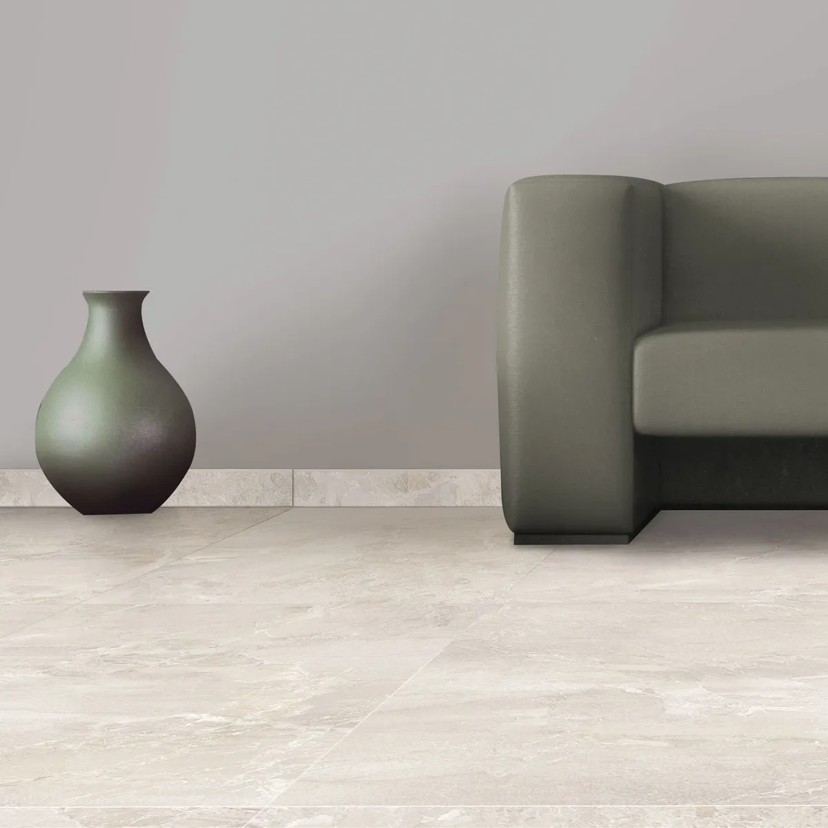 SAN LORENZO - Cerámica Gris 61x61 Marmoladas Mate 1.48 m2