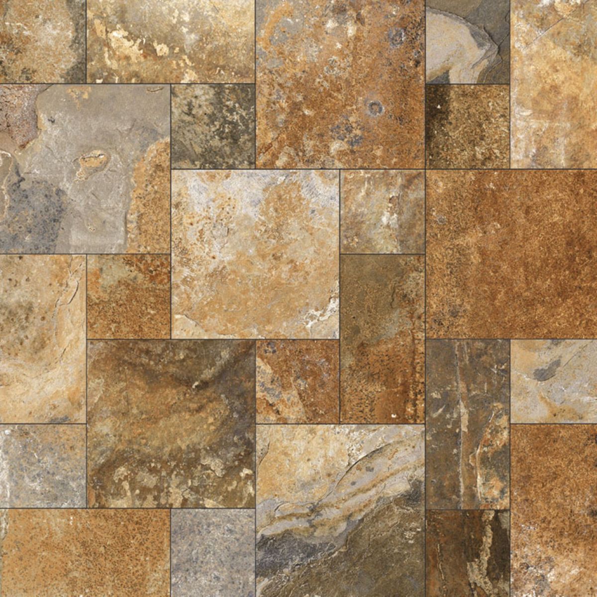 SAN LORENZO - Cerámica Beige 61x61 Rústicas Mate 1.48 m2