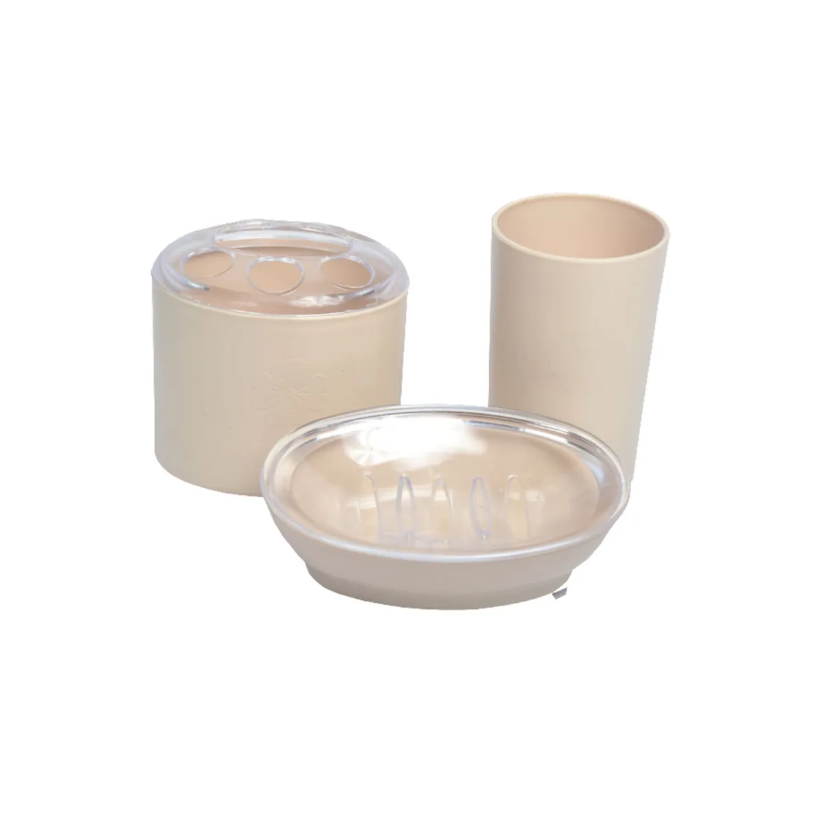 GENERICO - Set de Baño Bone x3 Piezas