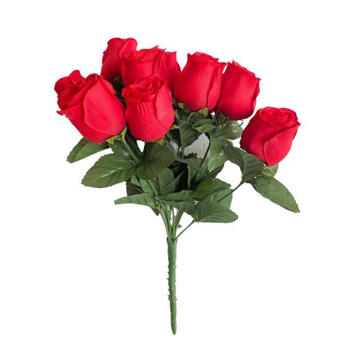 GENERICO - Bouquet con 10 Rosas Rojas