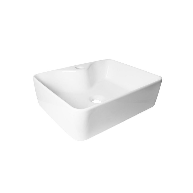 VAINSA - Lavamanos para Sobreponer Vainsa Maui Rectangular Blanco