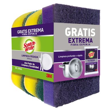 Esponja Scotch Brite Pack X2
