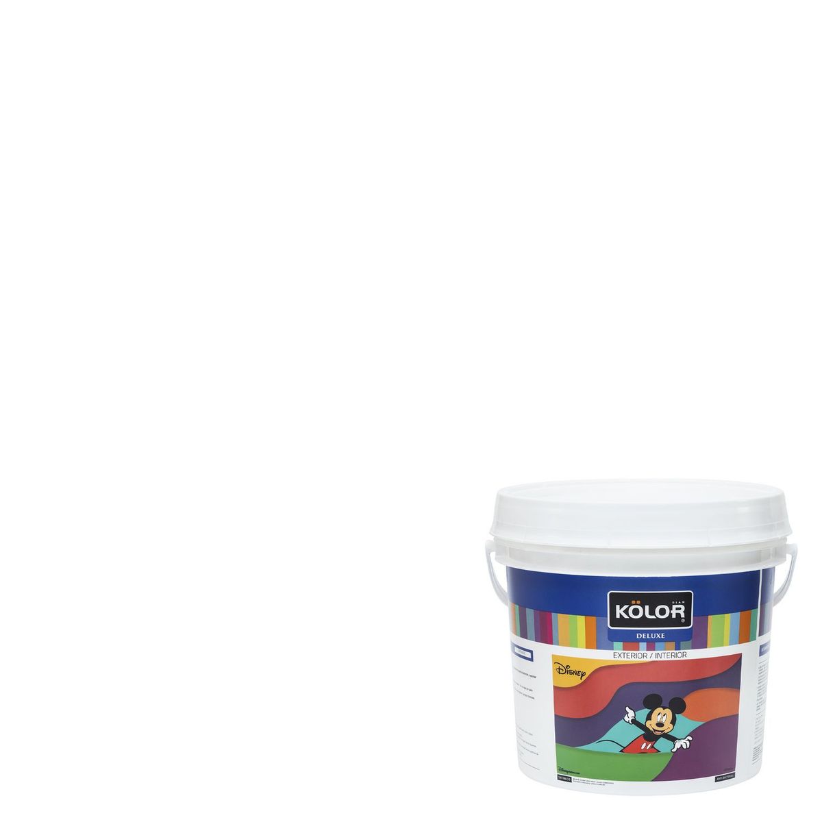 KOLOR - Pintura Kolor Deluxe Satinado Blanco 1GL