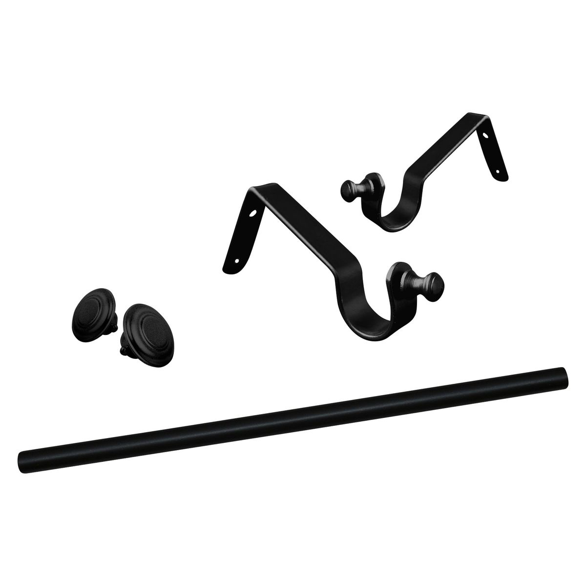 DECORACIONES LEON - Set de Corina 2mt 28mm Negro