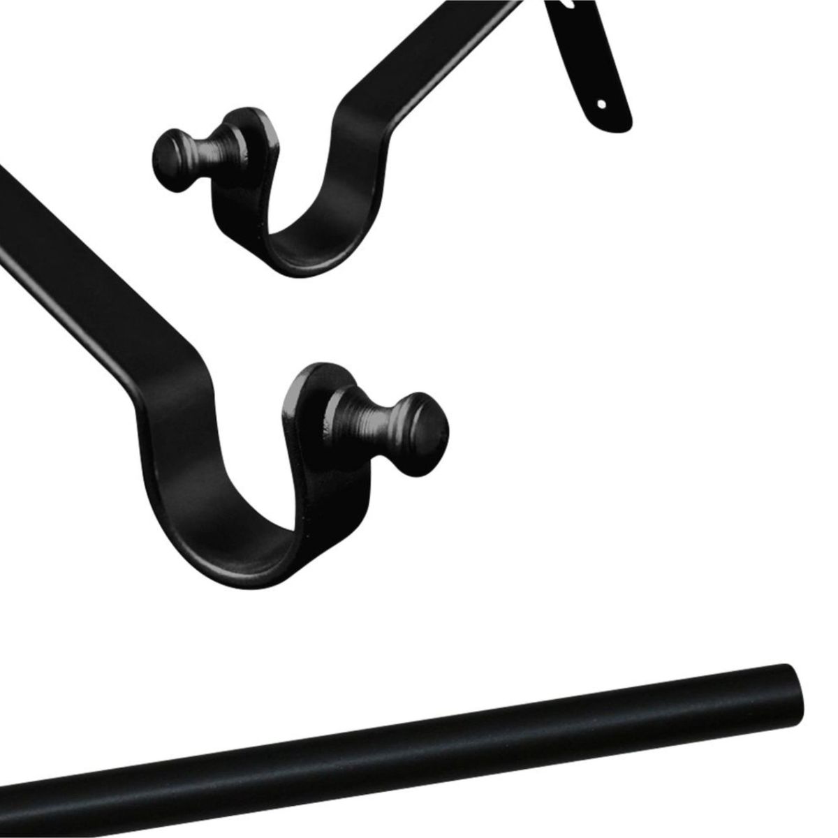 DECORACIONES LEON - Set de Corina 2mt 28mm Negro