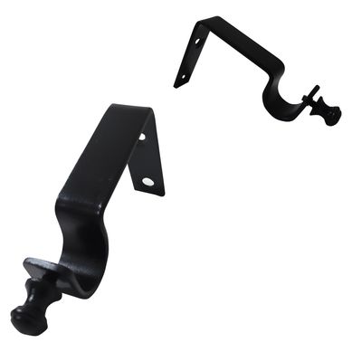 Soporte Muro Fierro Negro 19mm