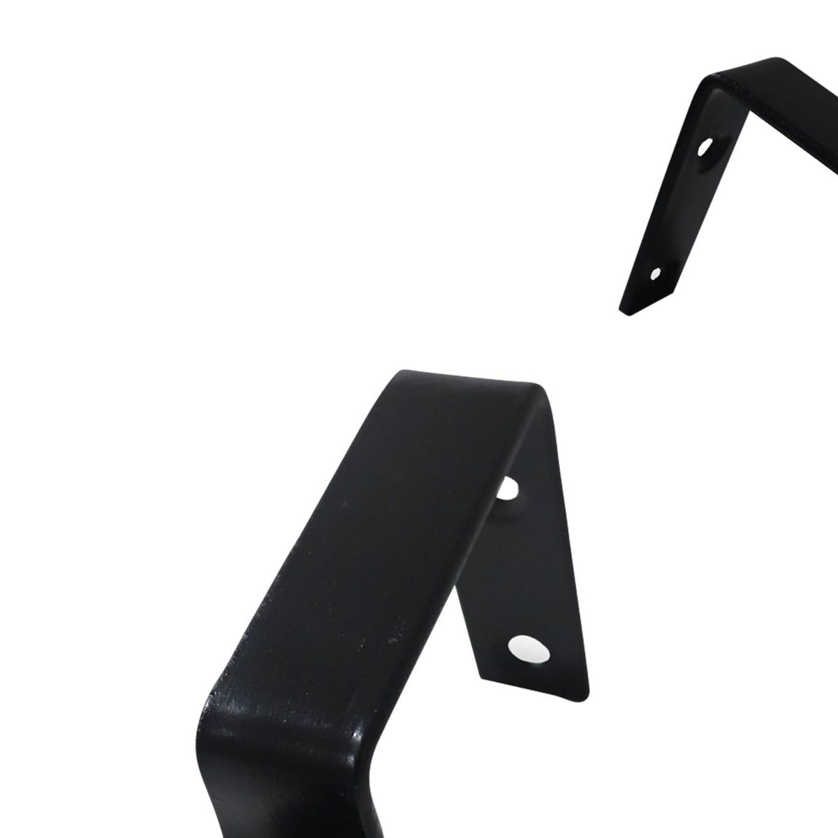 DECORACIONES LEON - Soporte Muro Fierro Negro 19mm