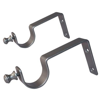 Soporte Muro Fierro Plata 28mm