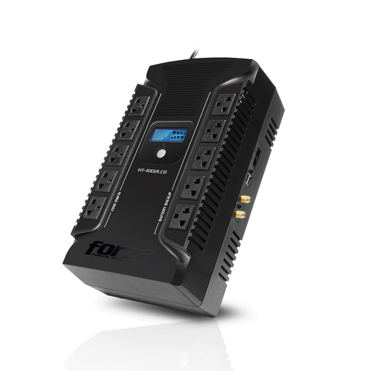 FORZA - Estabilizador 10 Tomas 1000VA 500W