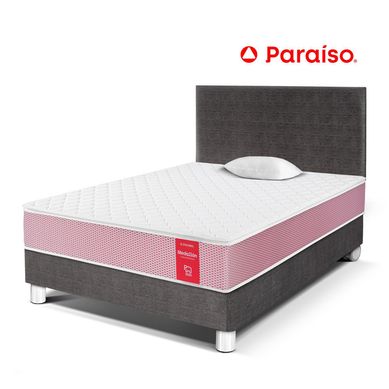 Dormitorio Medall�n Ergo 1.5 Plazas + Almohada + Protector