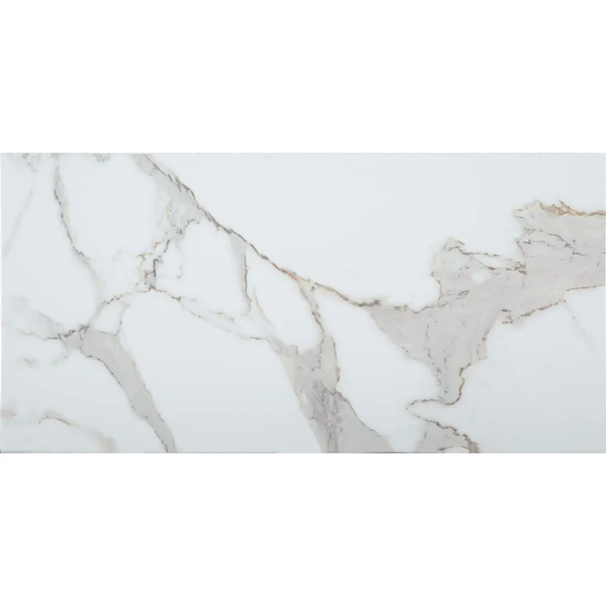 GRAIMAN - Porcelanato Carrara Blanco Satinado 45x90 cm