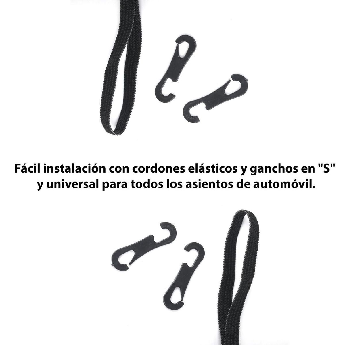 SPARCO - Set Funda de Asiento Negro/Azul