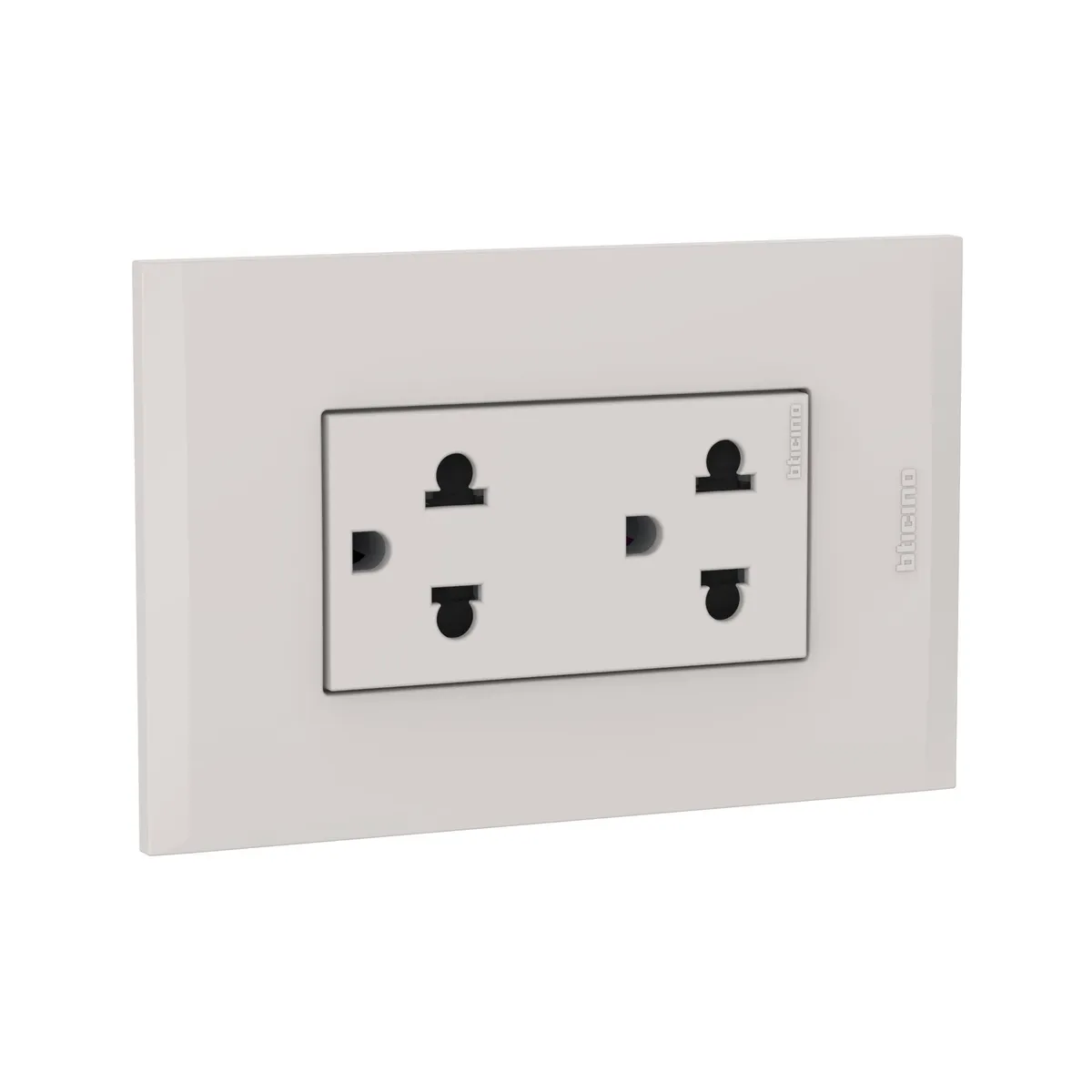 BTICINO - Tomacorriente Doble P/T Modus 4 Arena