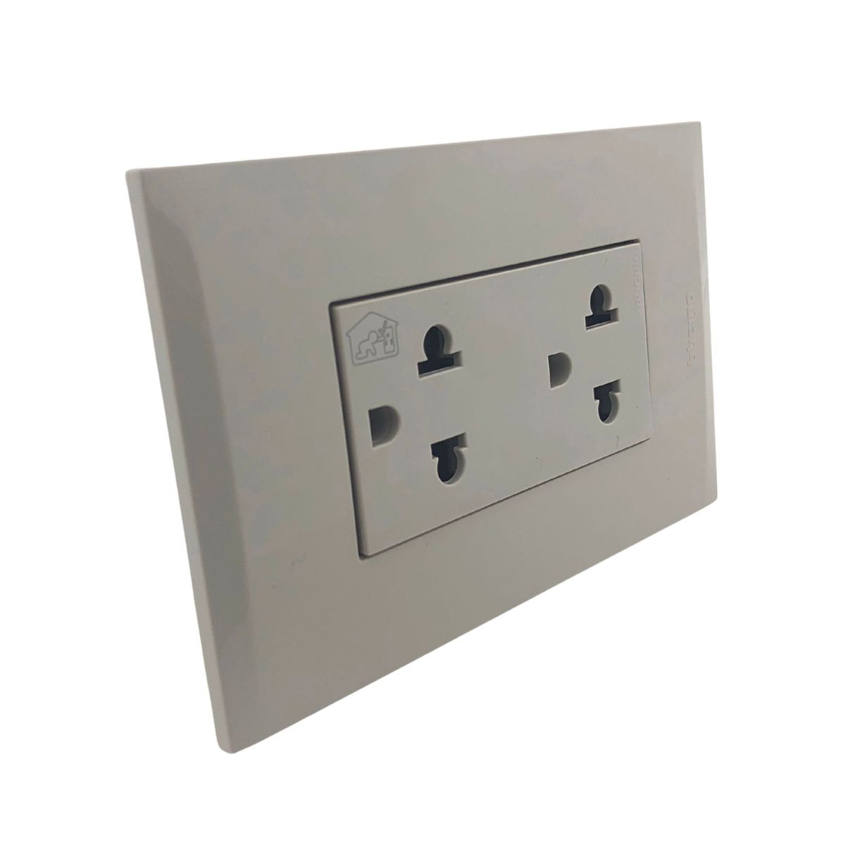 BTICINO - Tomacorriente Doble P/T Modus 4 Arena