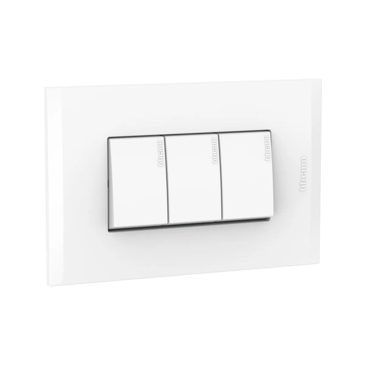 BTICINO - Interruptor Triple Modus 4 Blanco