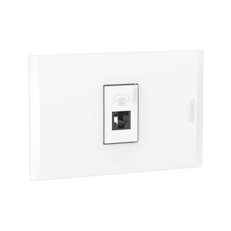BTICINO - Toma Telefonica Modus 4 Blanco