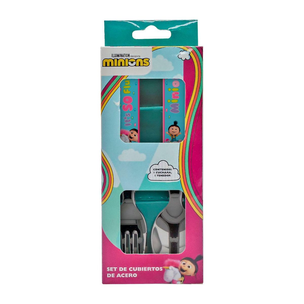 SCOOL - Set de Cubiertos Infantiles Minions