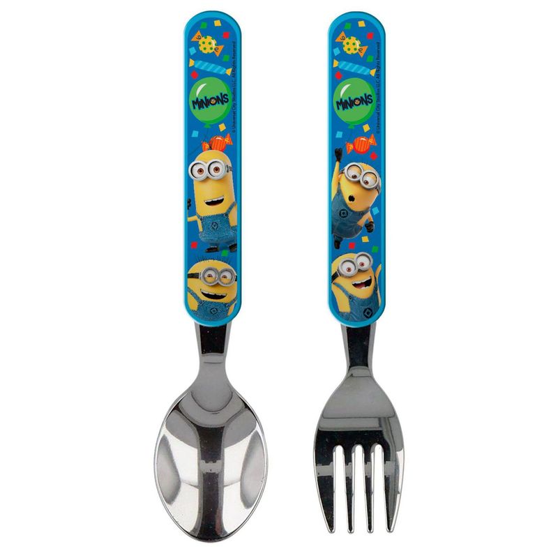 SCOOL - Set de Cubiertos Infantiles Minions