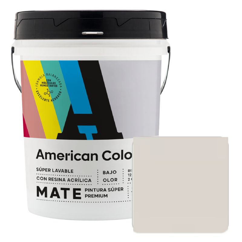 AMERICAN COLORS - Pintura American Colors Blanco Ostra 4GL