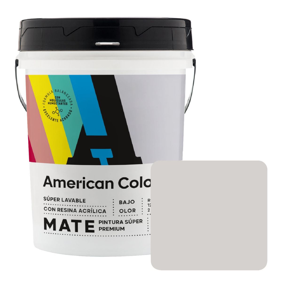 AMERICAN COLORS - Pintura American Colors Gris Clasico 4GL