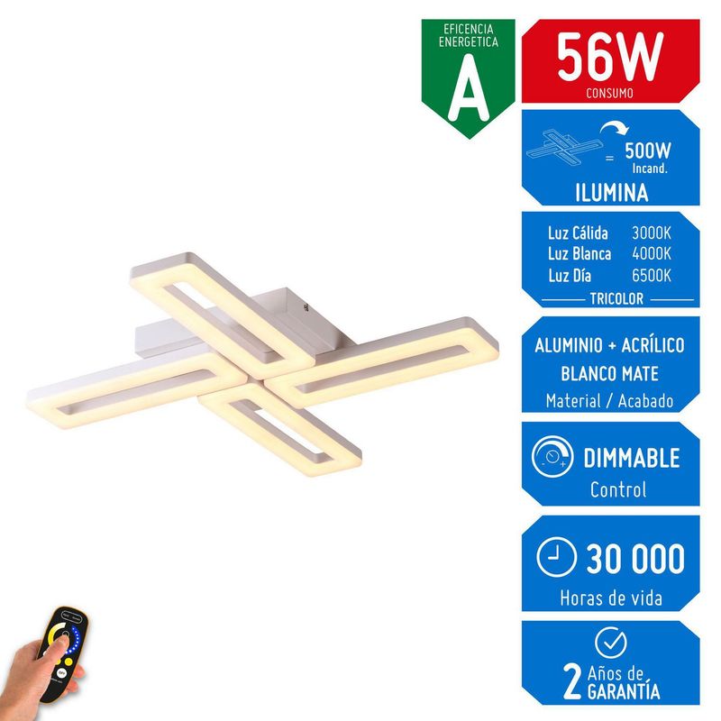 DESIRE - Lámpara de Techo LED Layna 56W