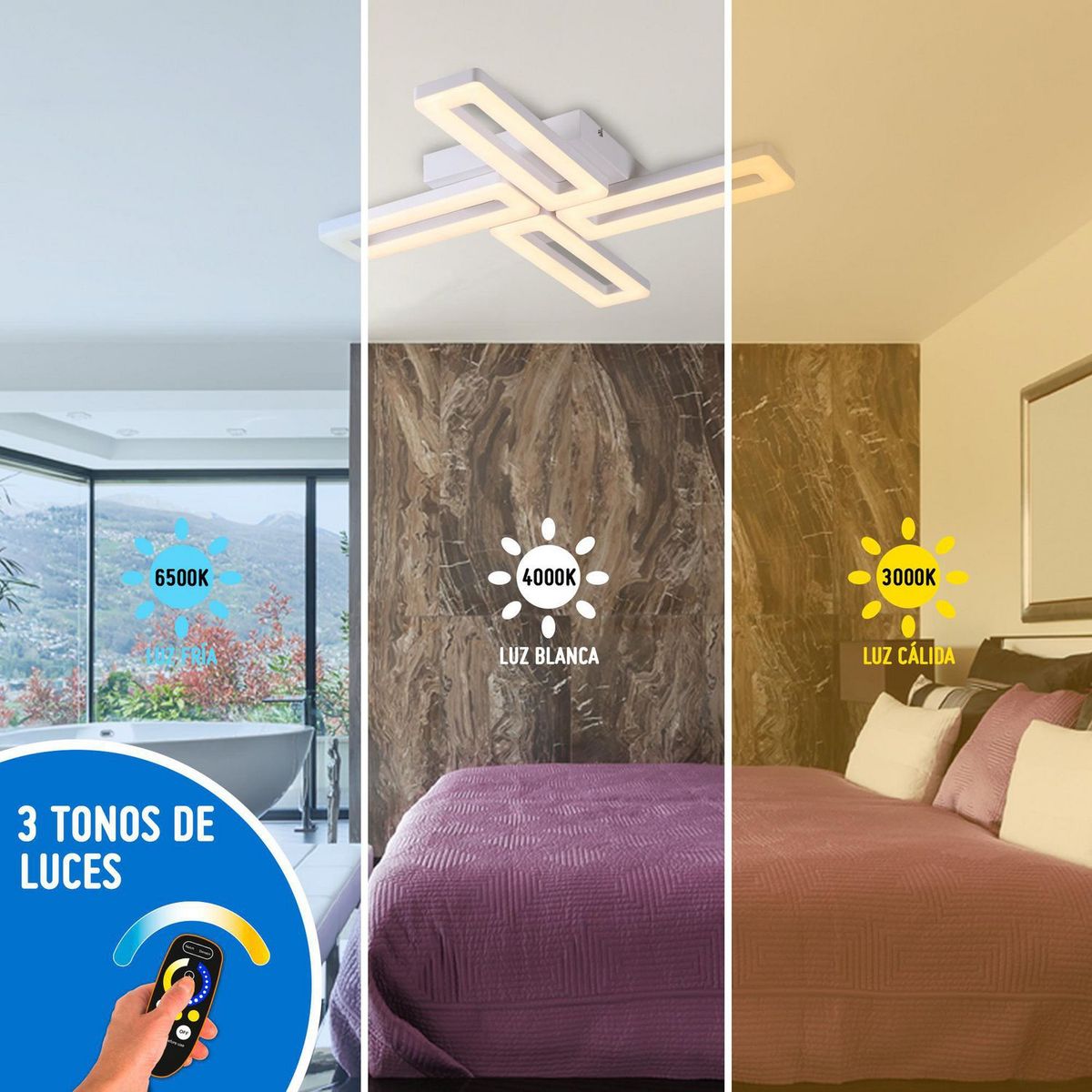 DESIRE - Lámpara de Techo LED Layna 56W