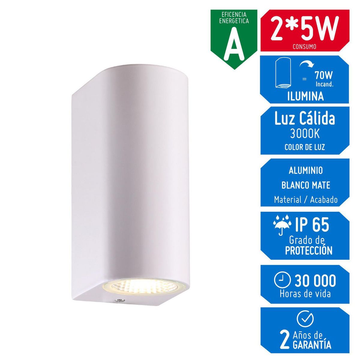 DESIRE - Lámpara de Pared Nyx 2*5W