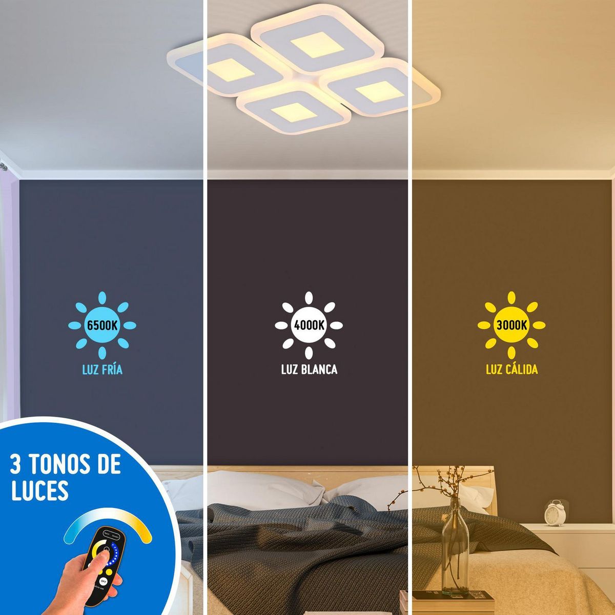 DESIRE - Lámpara de Techo Marmara 24W