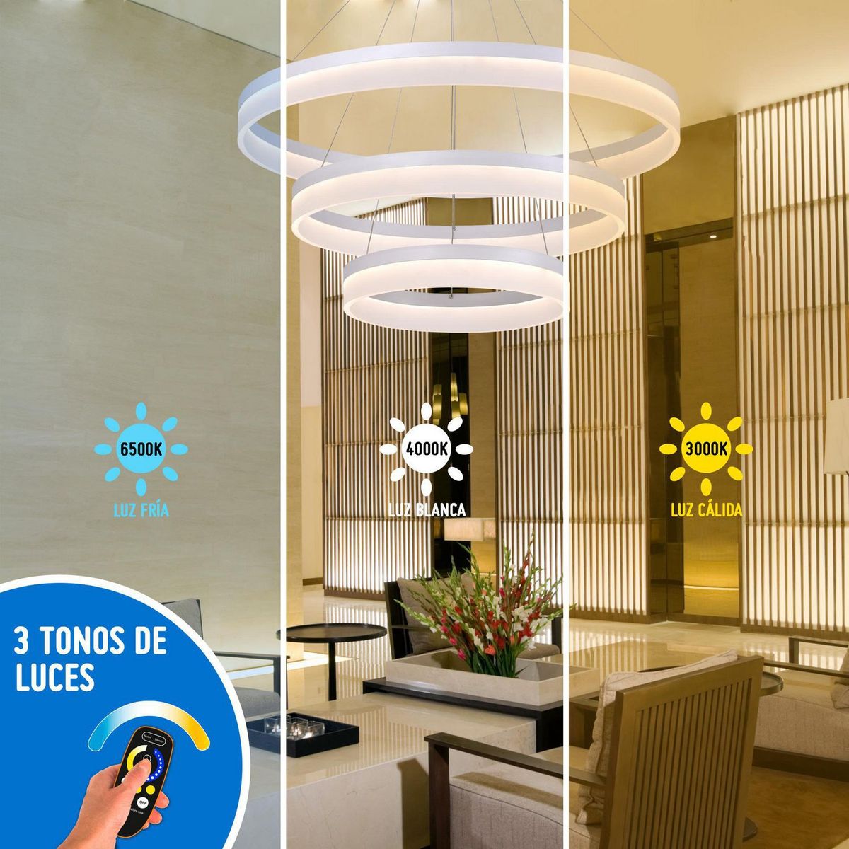 DESIRE - Lámpara Colgante LED Eros 72W