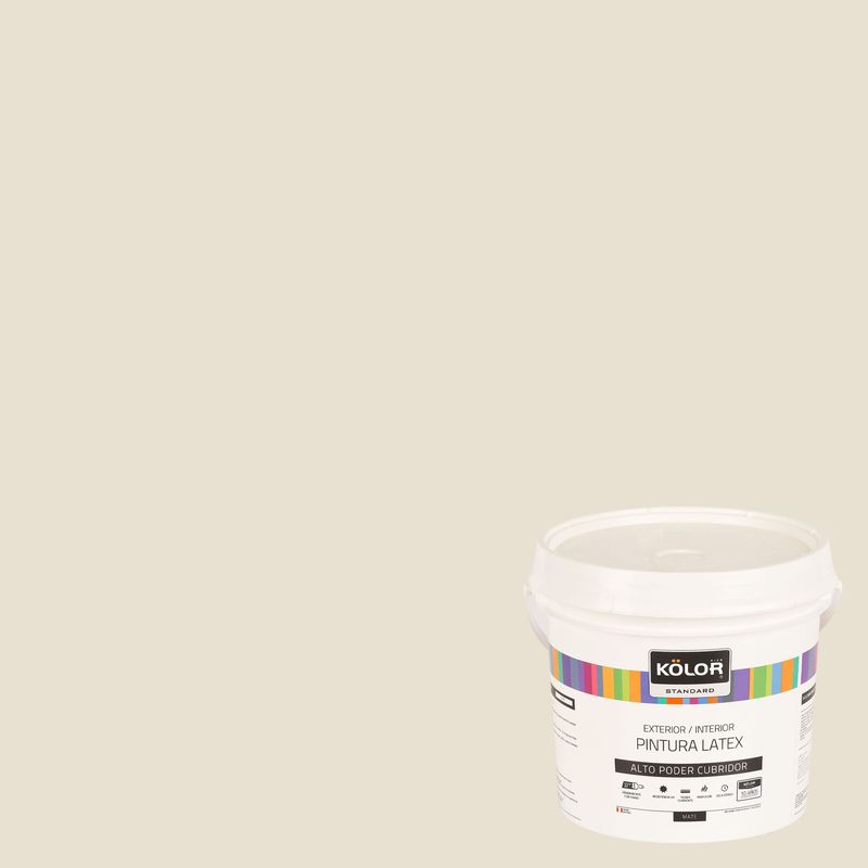 KOLOR - Pintura Látex Standard Livorno 4L
